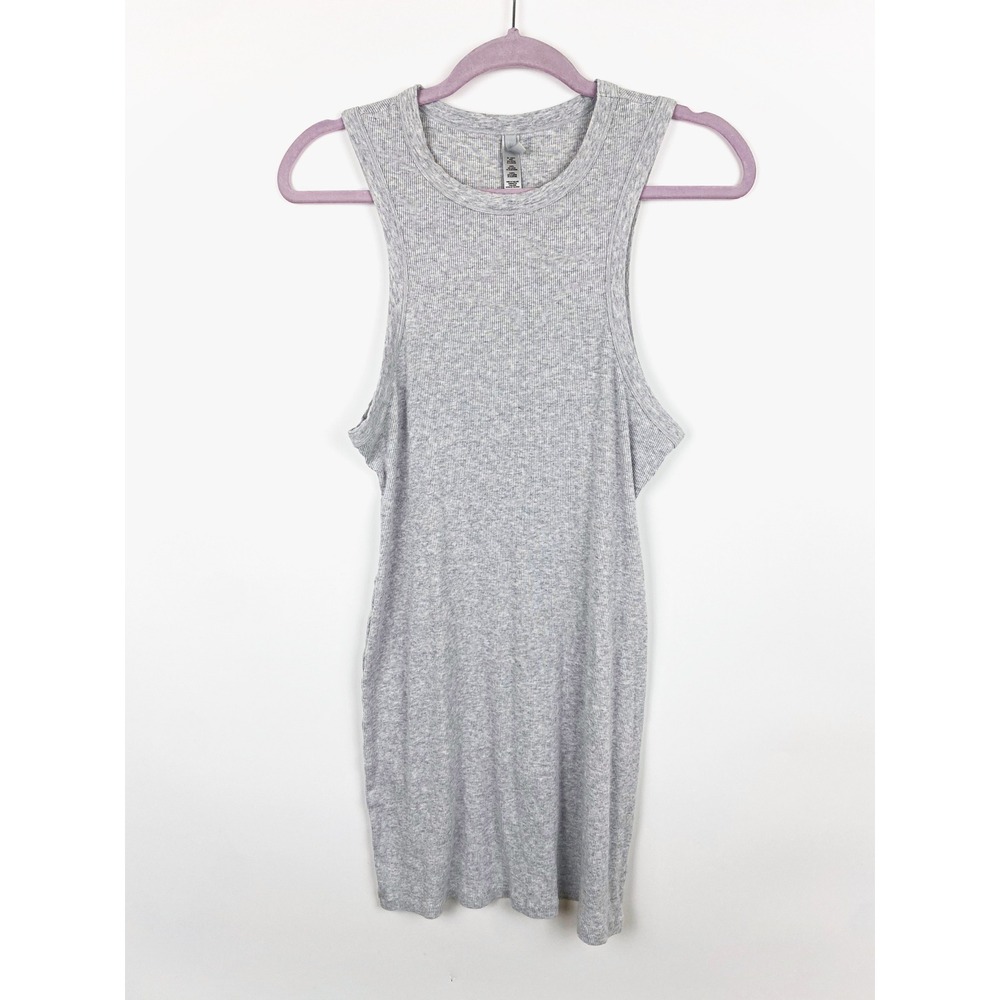 Skims Cotton Rib Tank Bodycon Dress 2X
